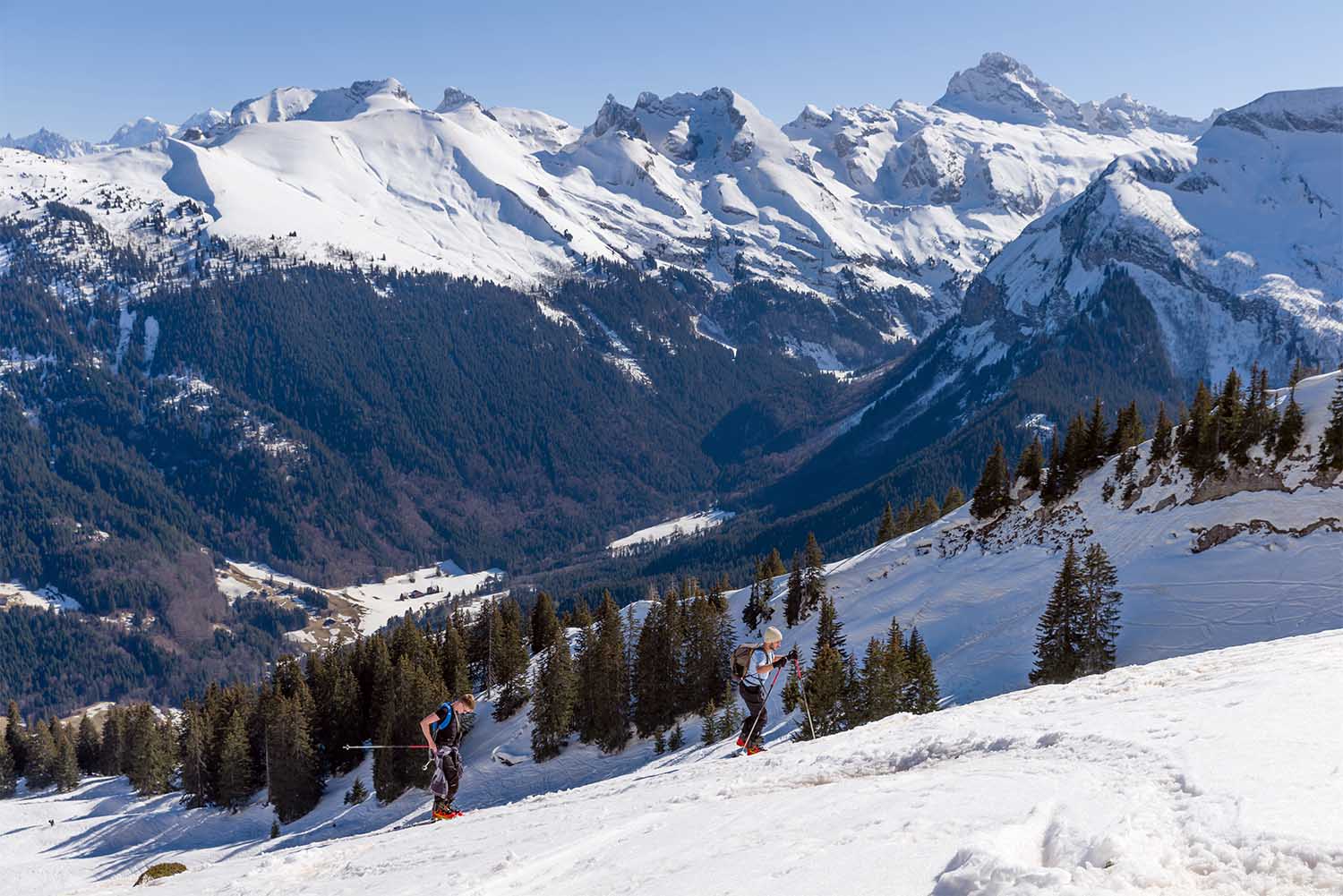 sortie privée ski de randonnée avec un guide/moniteur