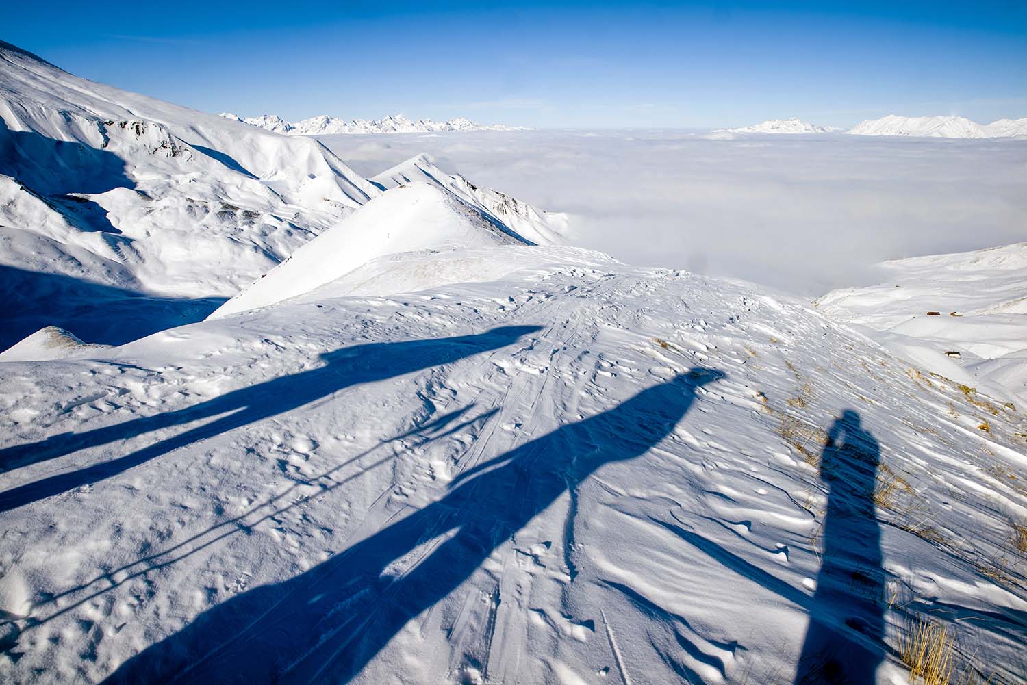 ski de randonnée à albiez-montrond, aiguilles d'arves